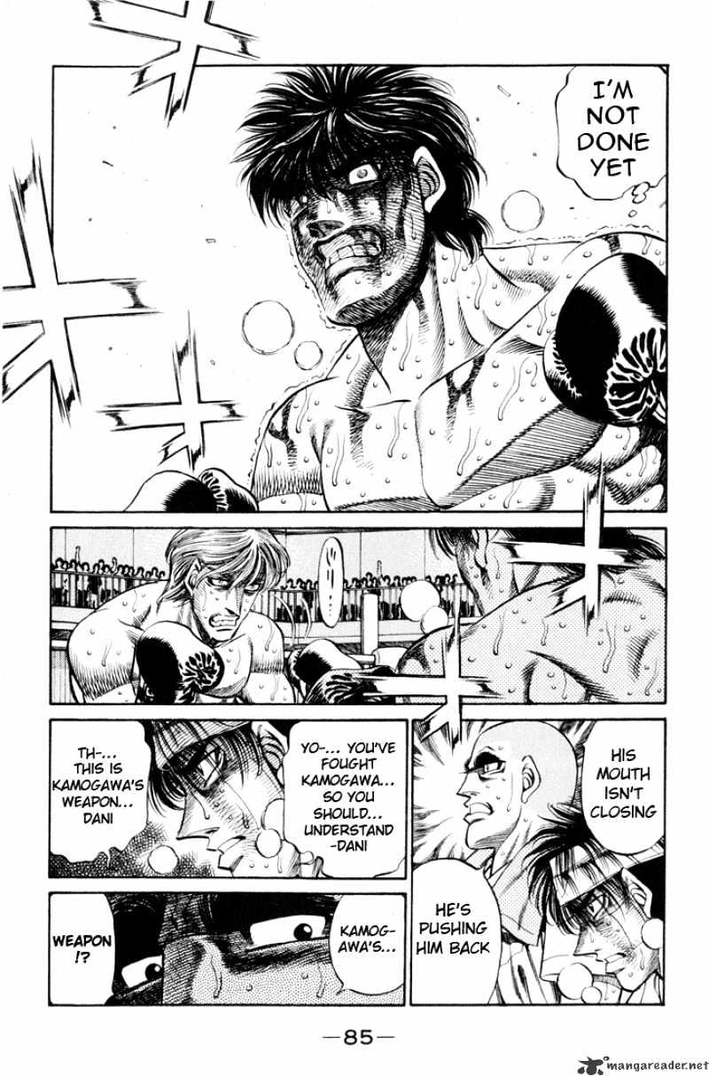 Hajime no Ippo: Fighting Spirit, Chapter 411 image 09